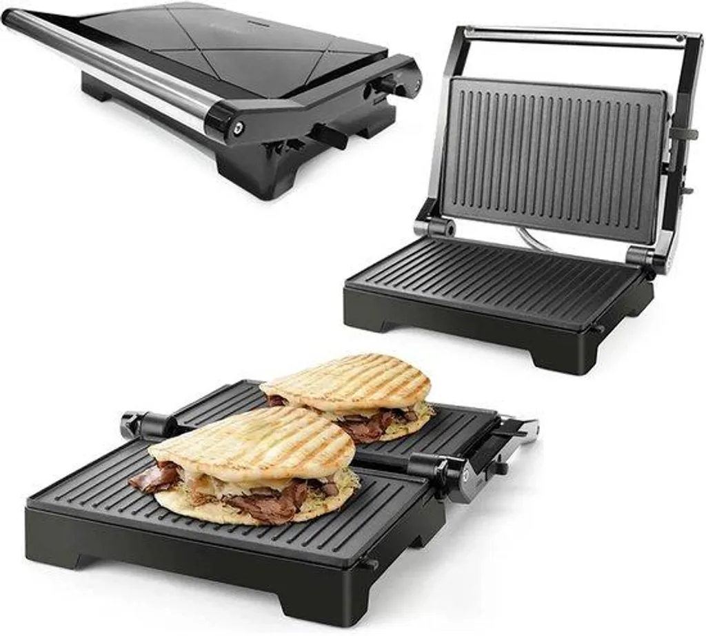 Grille-pain Électrique Vintage avec Fentes Larges pour Baguette et Tartines