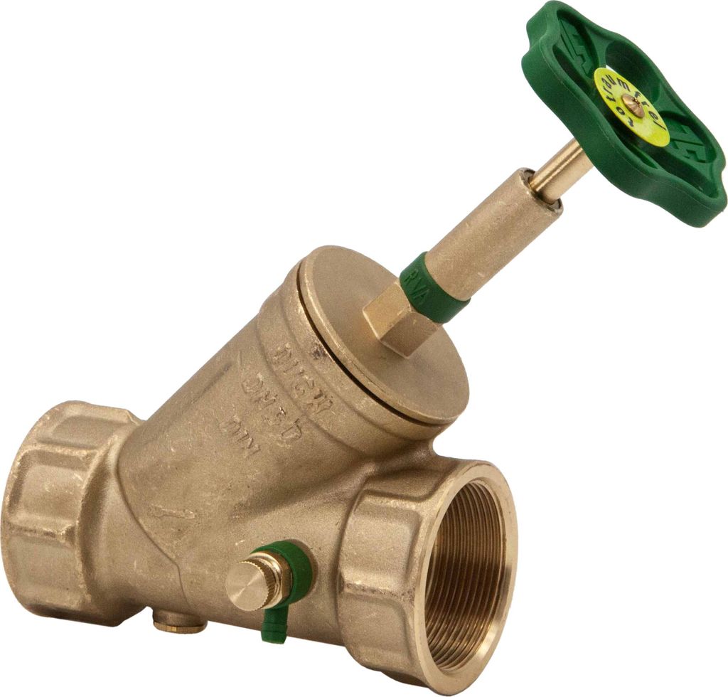 2" KFR Schrägsitzventil mit Rückflussverhinderer und Entleerung 1/4“ : 2 Zoll Größe: 2 Zoll