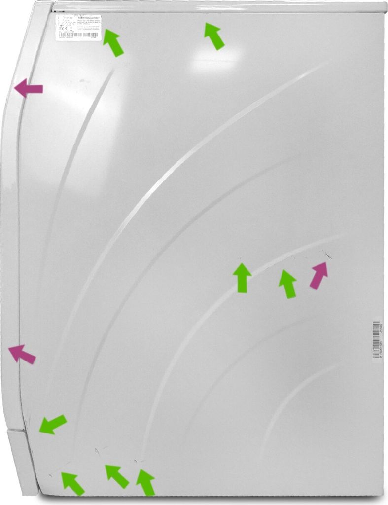 LG SIGNATURE LSWD100E Waschtrockner Freistehend Frontlader Produktbild 7