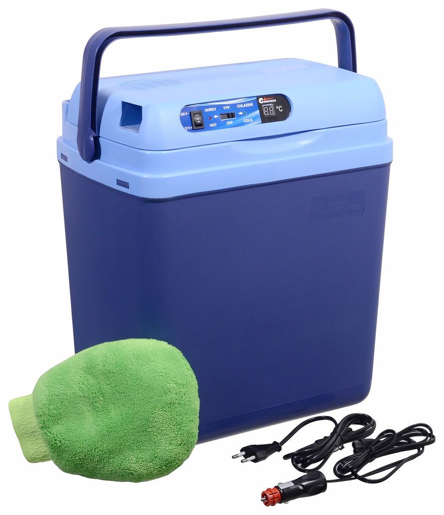 Autokühlschrank mit Heizung (25l, blau) Produktbild 