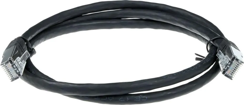 Cavo Patch ACT 25m Cat6 SSTP Nero - Stock Prof - 3