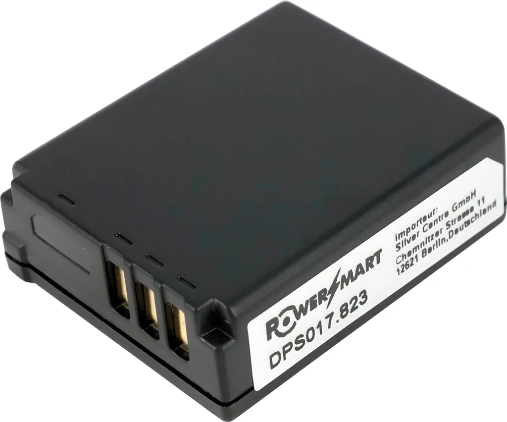 Ricambio Batteria Panasonic Lumix TZ1 850mAh PowerSmart Li-ion