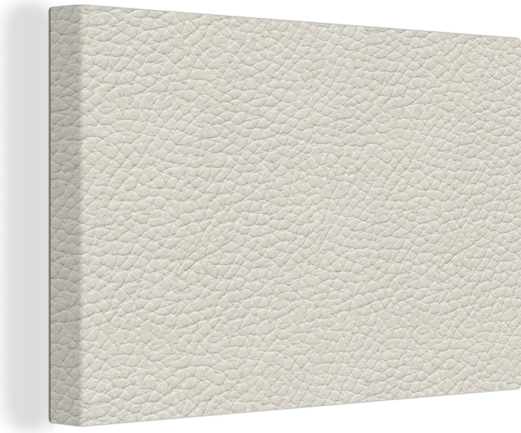 OneMillionCanvasses - Leinwandbilder - 140x90 cm, Leder - Textur - Tierhaut, Wandbilder Kunstdruck Wanddekoration - Foto auf Leinwand - Gemälde ...
