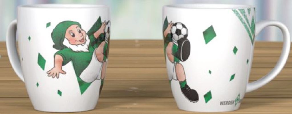 SV Werder Bremen Tasse  Kaffeebecher Retro