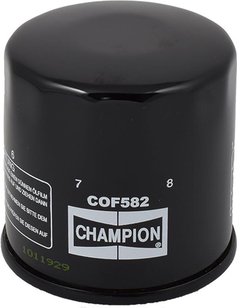 Champion Parts Cof582 Ölfilter Schwarz  Schwarz One Size Produktbild 