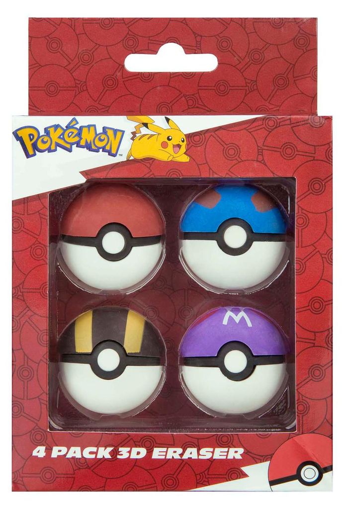 Sada Gummen Pokemon - 4 kusy. Obrázok produktu 