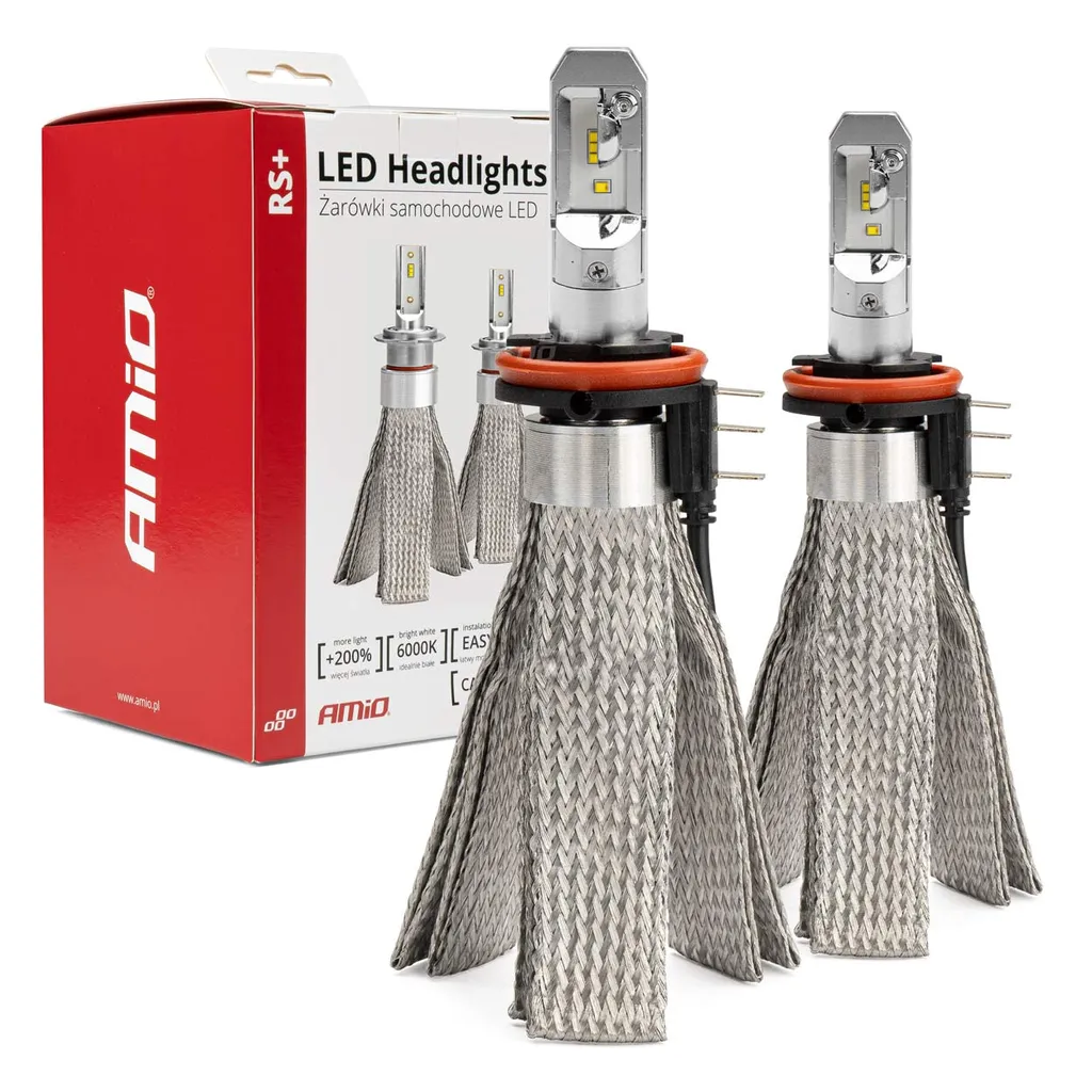 LED H15 RS+ AMIO Anti-Erreur CANBUS 50W : Finis les Messages d'Erreur