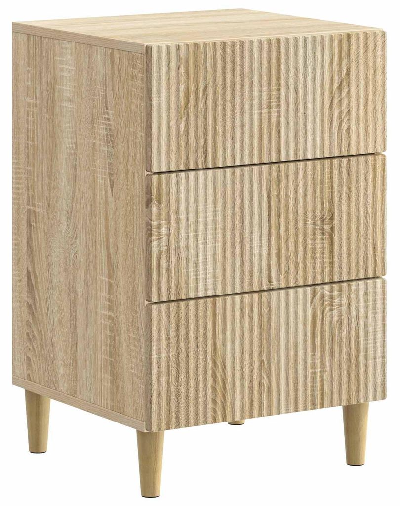 Maison Exclusive - Nachttisch Sonoma-Eiche 43 x 41 x 66,5 cm Holzwerkstoff