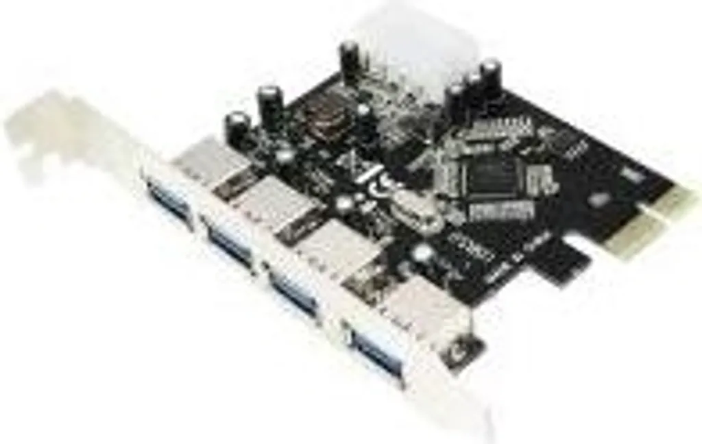 Scheda Espansione USB 3.0 LogiLink PCI-e 4 Porte | Ideale Smart Working