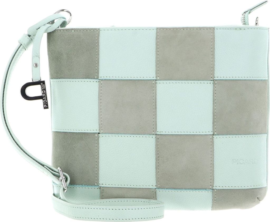 PICARD Leder Umhängetasche Chess Crossbody Bag Mentha mint