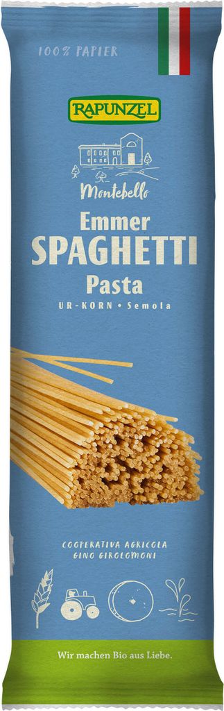 Rapunzel -  Emmer-Spaghetti Semola - 500g Produktbild 