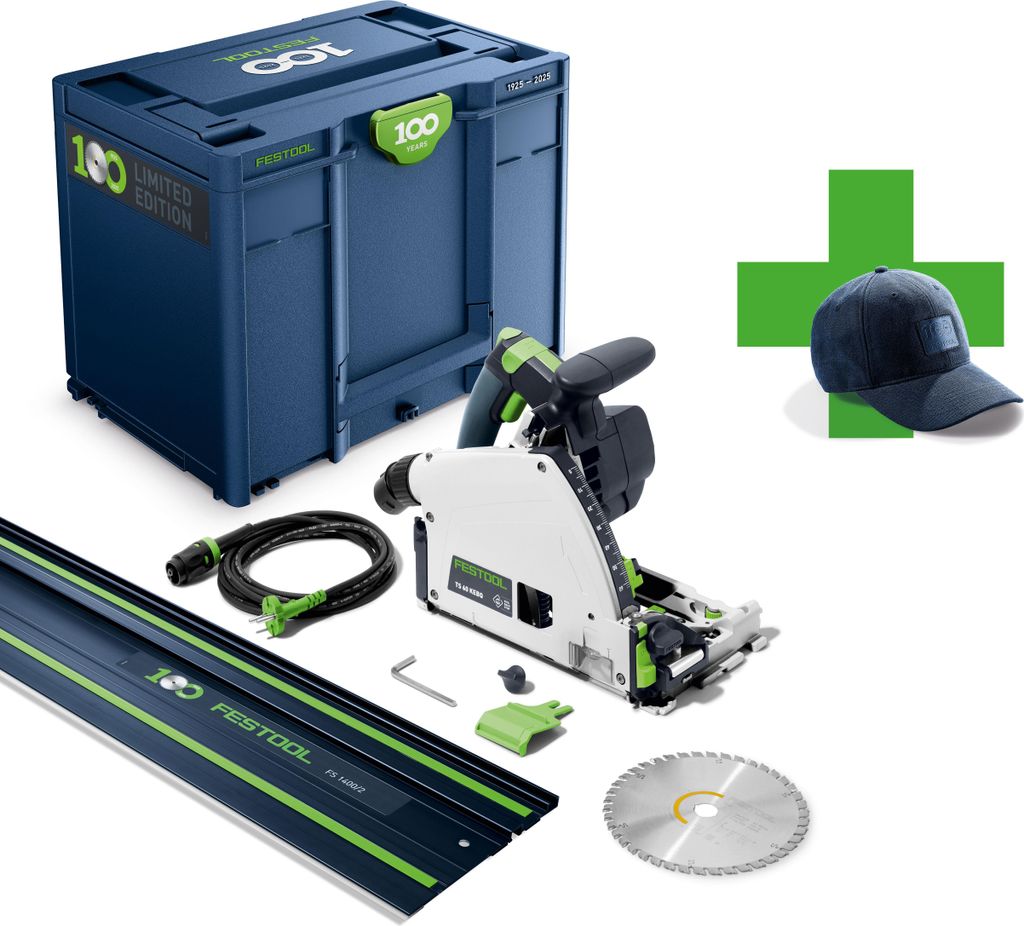 Festool Tauchsäge TS 60 KEBQ-Plus-FS 100Y Limited Edition Produktbild 