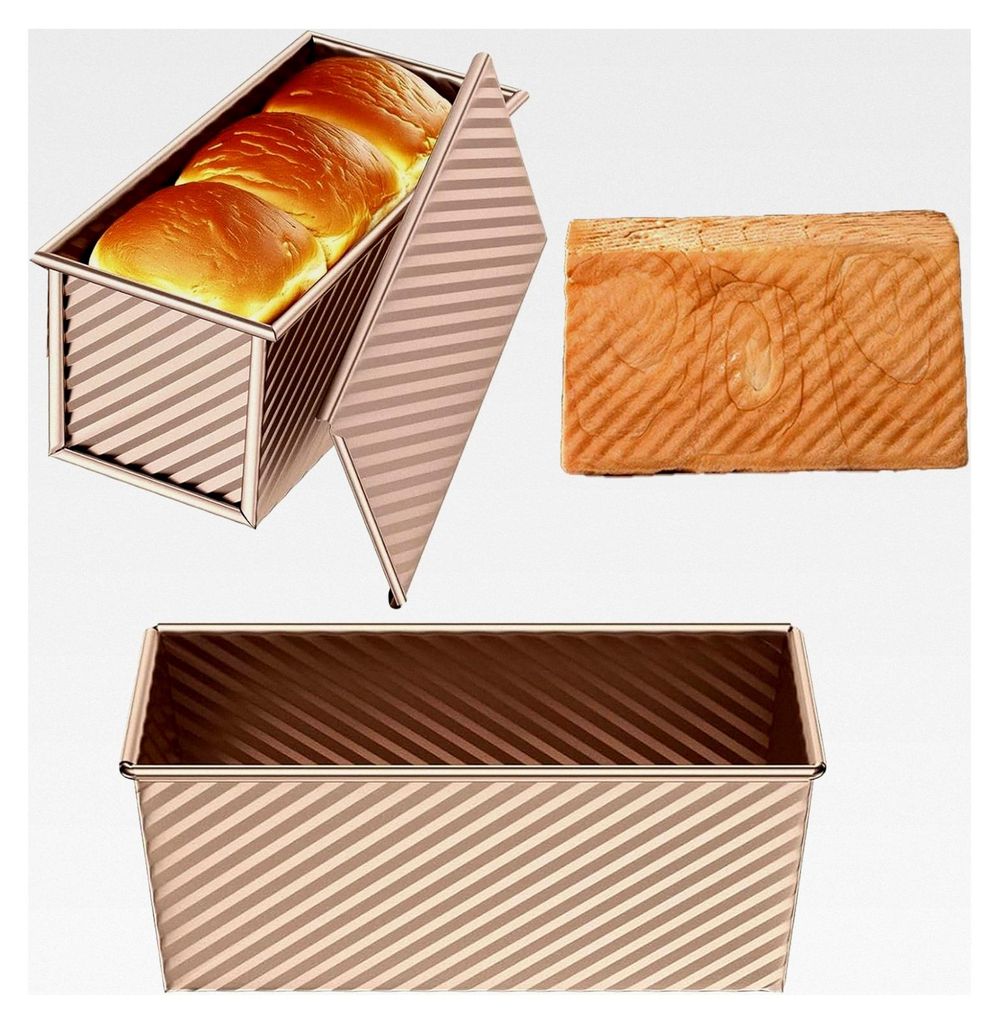 Brotbackform mit Deckel für Toastbrot