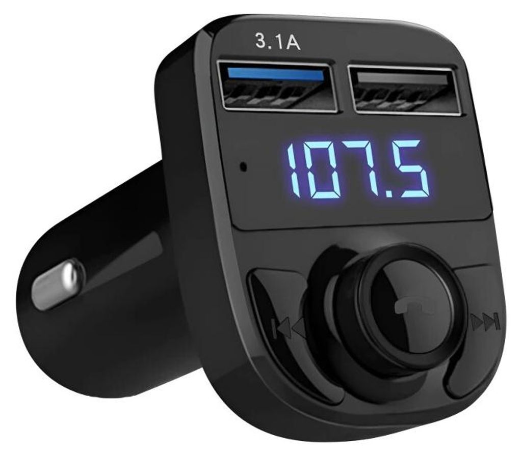 Verk 10041 Transmitter FM MP3 X8, Bluetooth 4.2 Obrázek produktu 