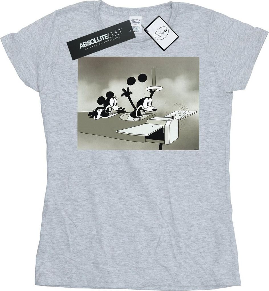 Disney - "Crazy Pilot" T-Shirt für Damen BI32060 (L) (Grau)