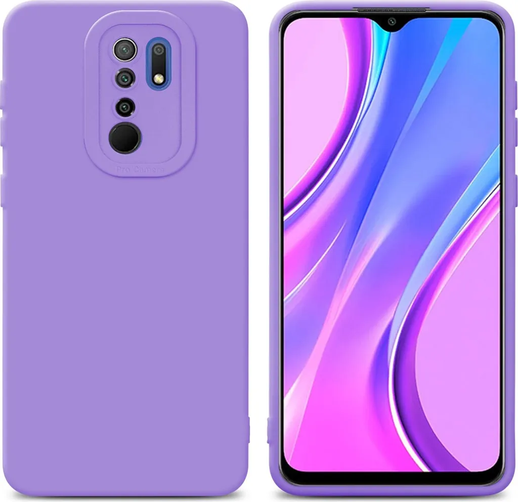 Custodia Xiaomi Redmi 9 Cadorabo TPU Viola - Cover Silicone Antiurto