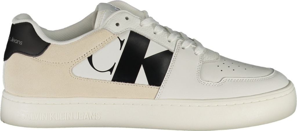 CALVIN KLEIN WEISSE HERREN-SPORTSCHUHE : Farbe - Weiß, Größe - 42 Größe: 42 Farbe: Weiß