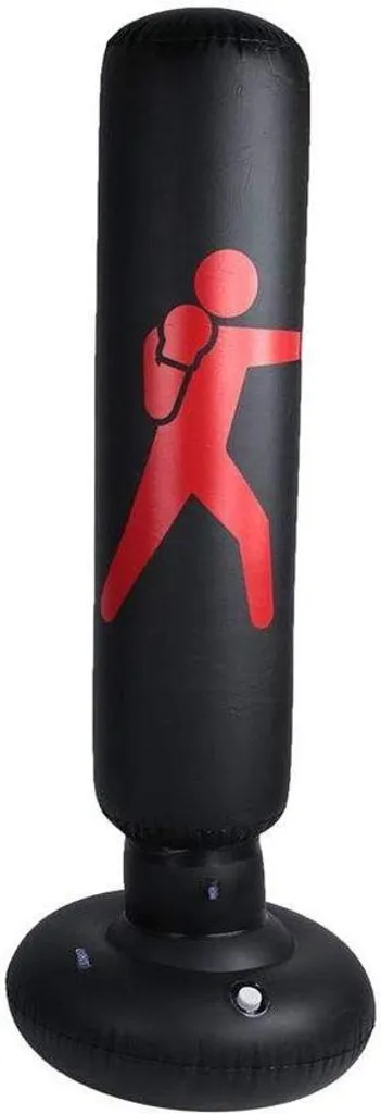 Ballon de fitness gonflable 160 cm pour entraînement boxe à domicile