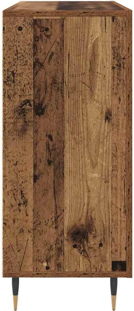 vidaXL Credenza marrone 90 x 34 x 80 cm Materiale a base di legno - 6