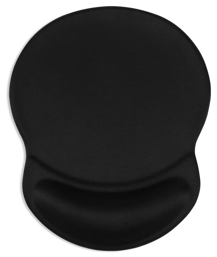 Tapis de souris antidérapant en PU et Élasthanne avec repose-poignet gel