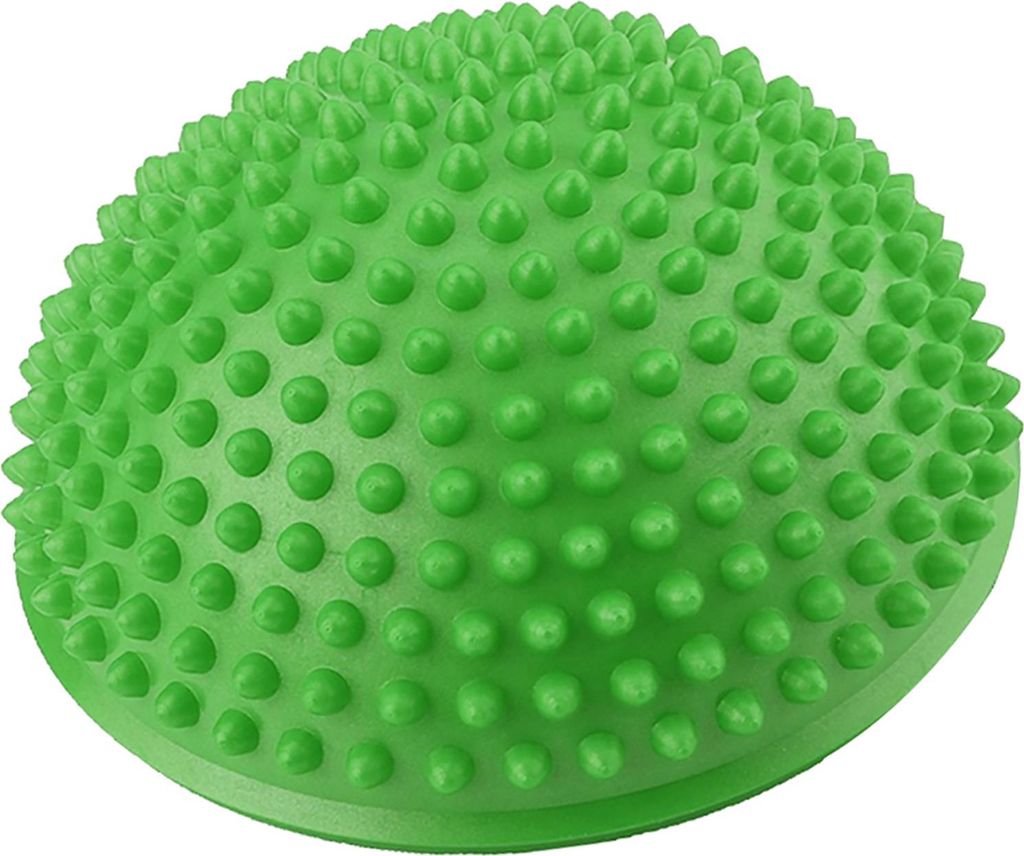 PVC aufblasbare halbe Yoga-Bälle Massagepunkt Fitball Übungen Trainer Fitness Balance Ball