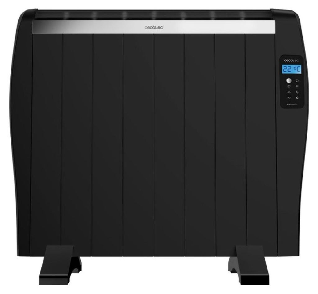 Cecotec 05894, Elektrischer Konvektor-Raumheizer, Drinnen, Flur, Wand, Schwarz, LCD, 1200 W