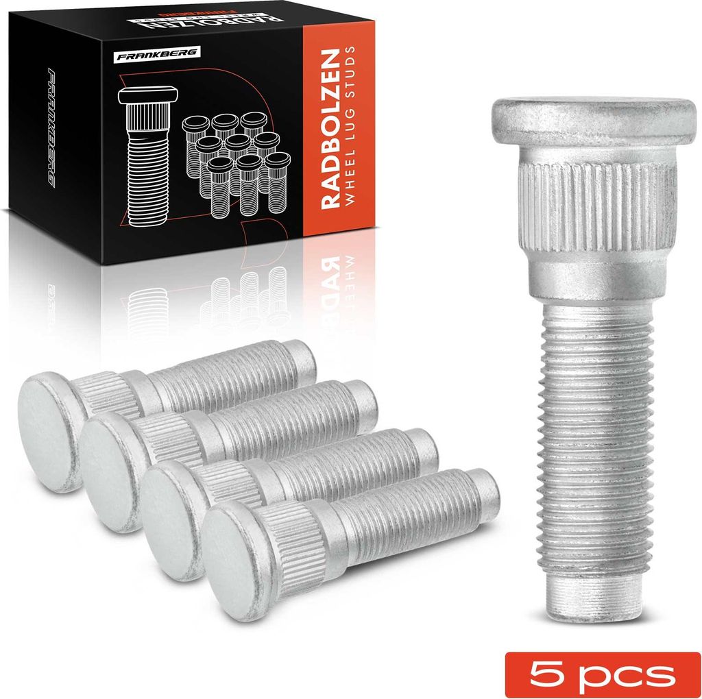 Frankberg 5x Radbolzen für Jeep Commander Wrangler III JK Grand Cherokee II
