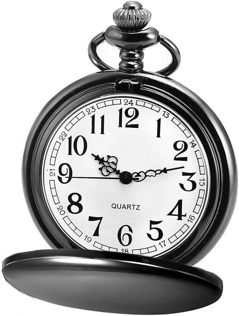 Vintage-Taschenuhr Mit Arabischen Ziffern, 1 Stück, Produktbild 