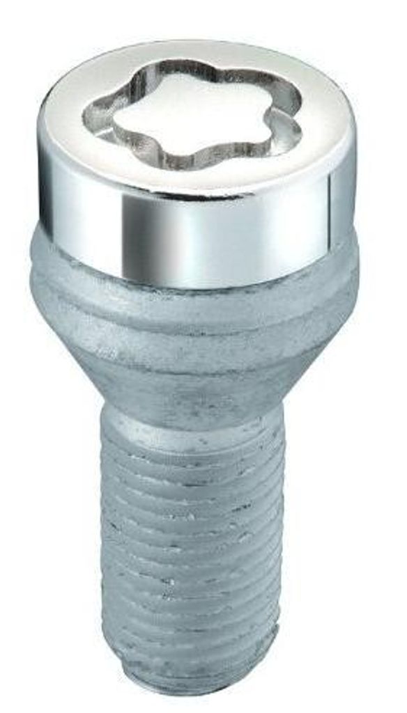 MCGARD Original Felgenschlösser Satz chrom 60° M14 SW17 Produktbild 