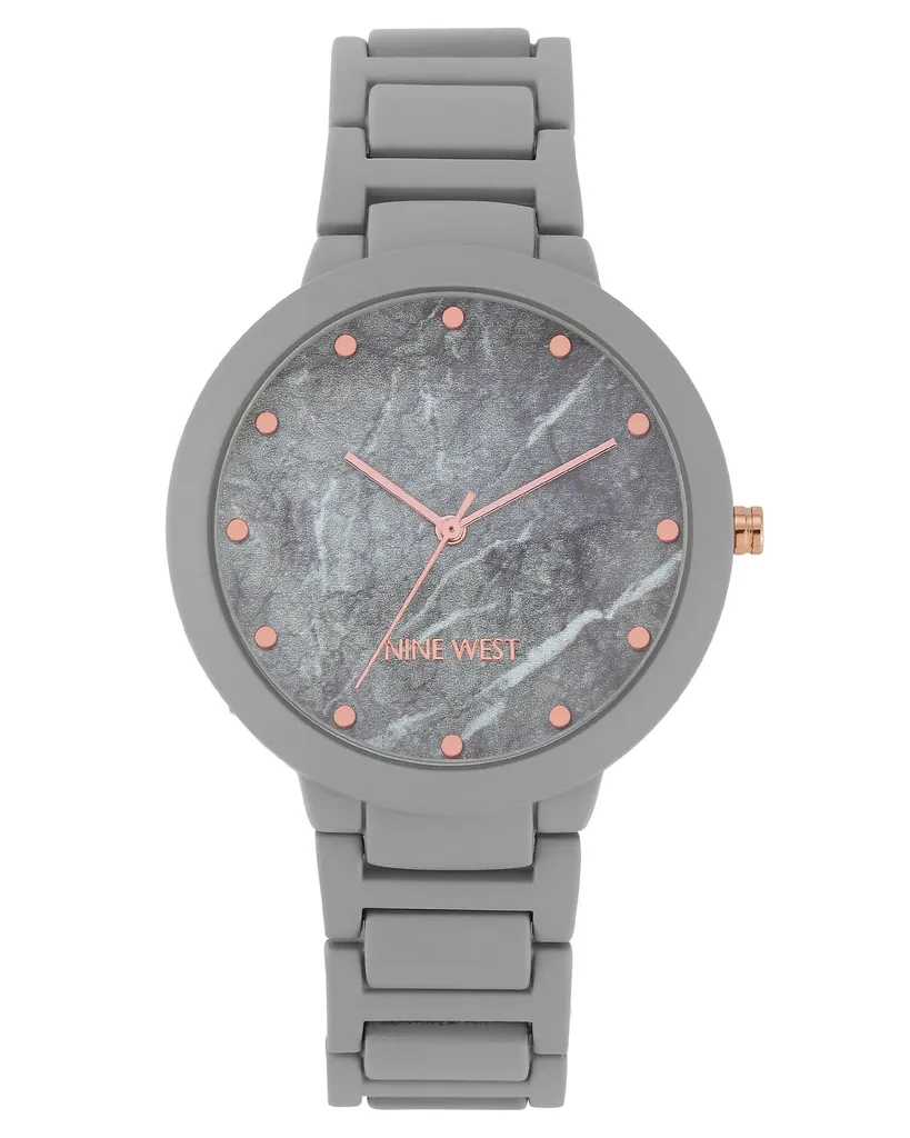 Montre analogique grise NW/2274MAGY avec bracelet à fermeture magnétique