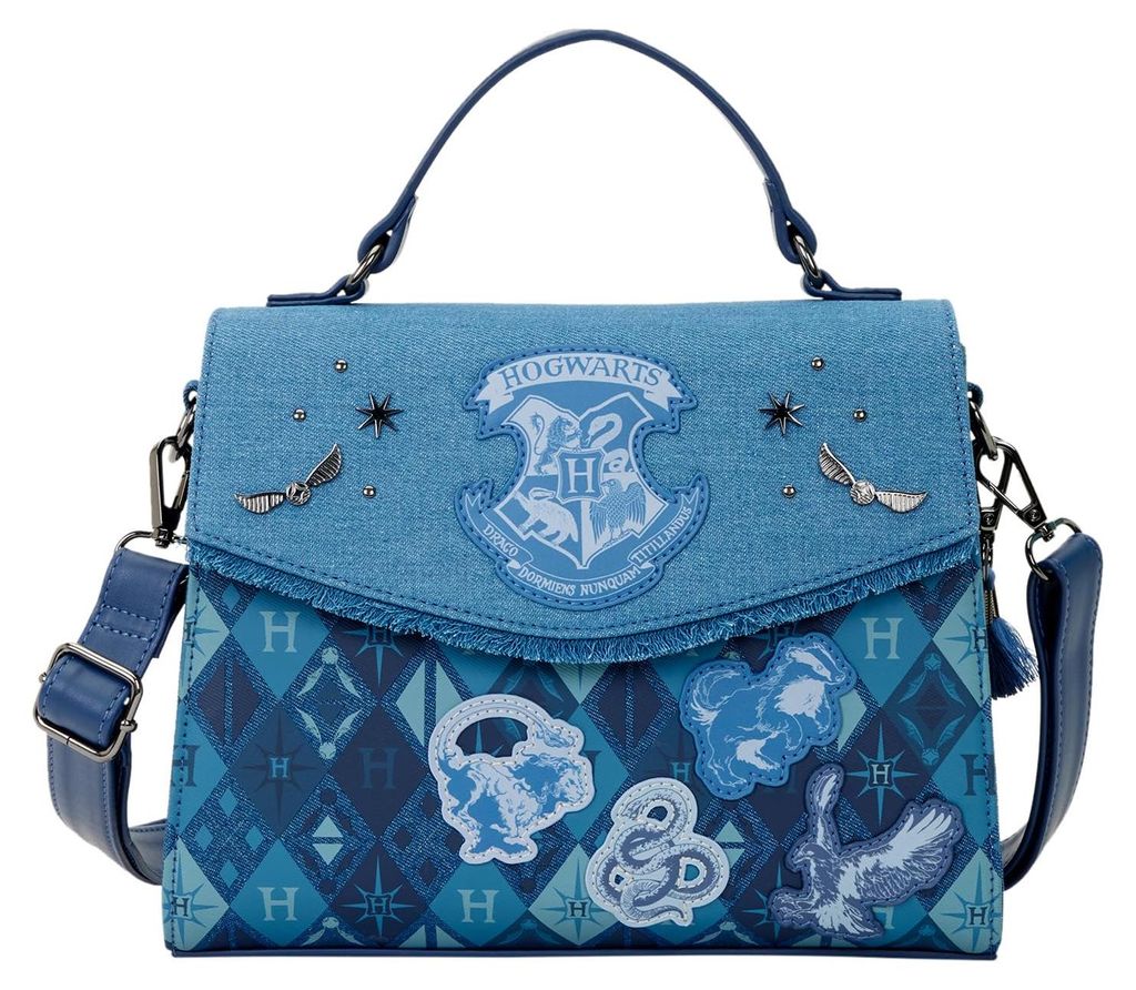 Loungefly Warner Bros Harry Potter Denim Crossbody Bag Produktbild 