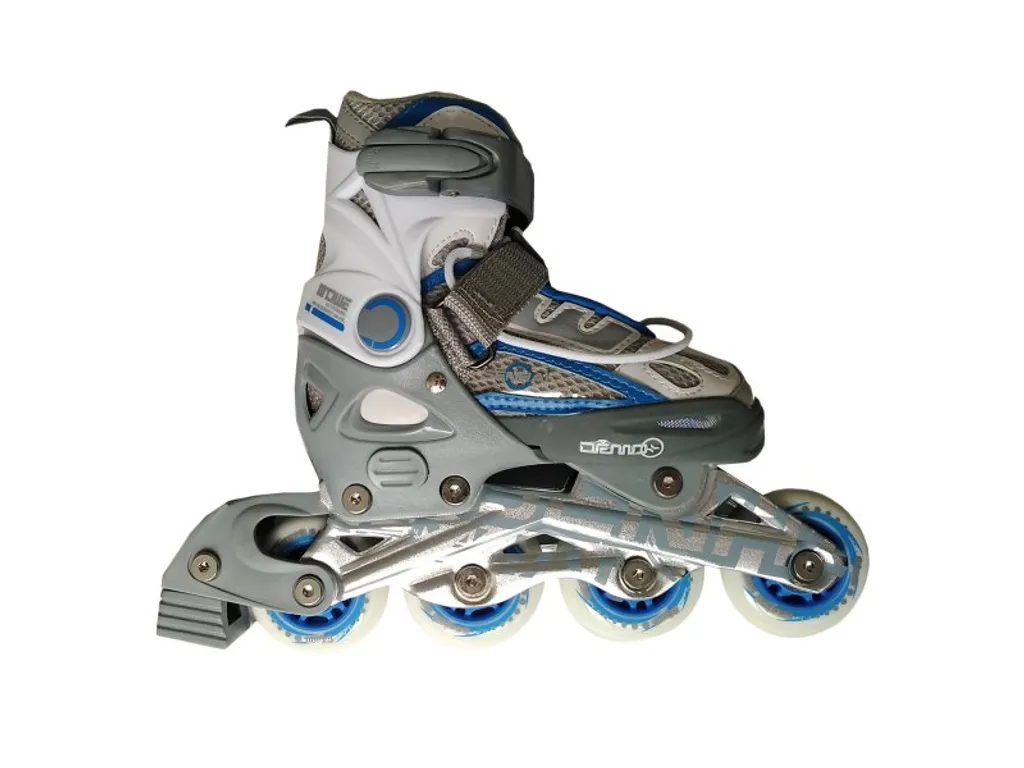 Rollers en ligne réglables taille 30-33 pour enfant Spartan Fun-Soft gris