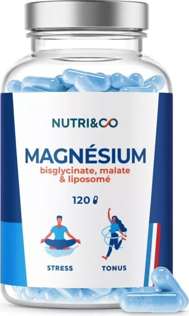Integratore alimentare Nutri&Co Magnesio, 120 capsule Immagine del prodotto 