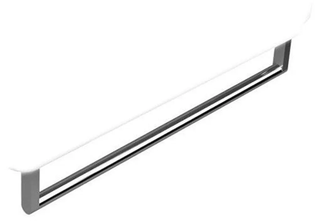 Barre porte-serviettes murale 60 cm GSI Classique chrome PACL60