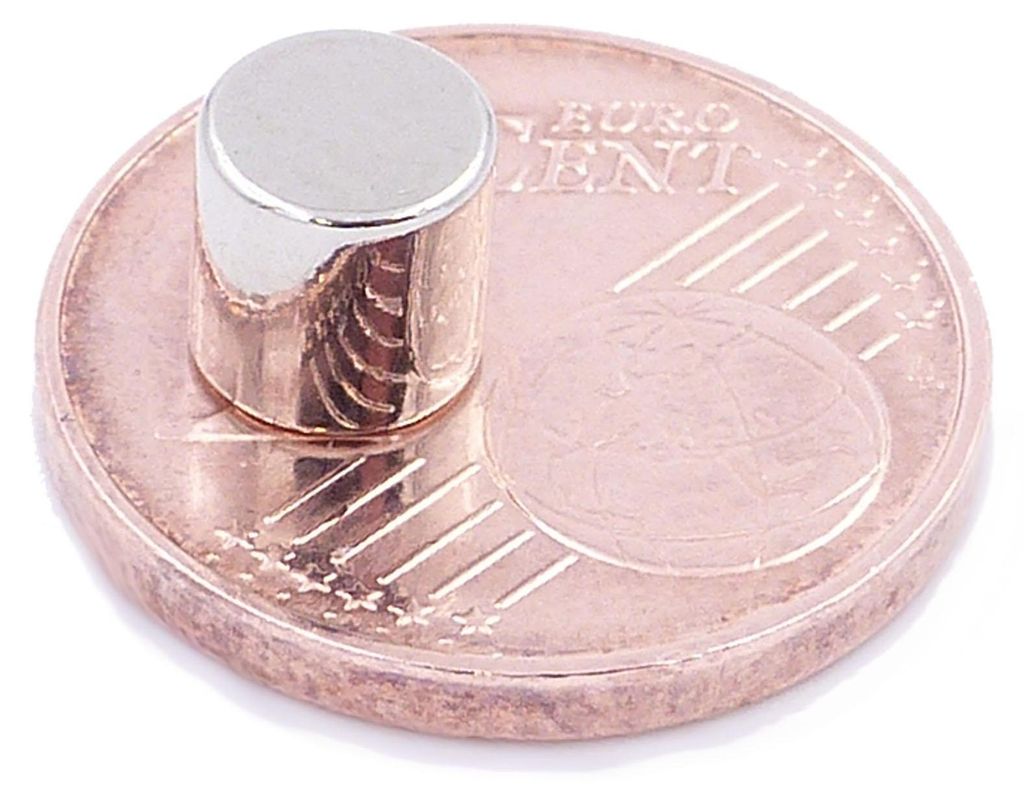 Aprilheld | 50 Scheibenmagnete 5x5 mm| N52 Klasse Neodym Magnete | Modellbau
