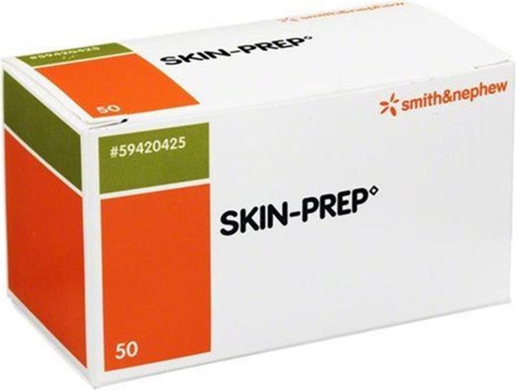 Smith & Nephew Skin Prep Lingettes 7 x 3 cm 50 pièces Image du produit 