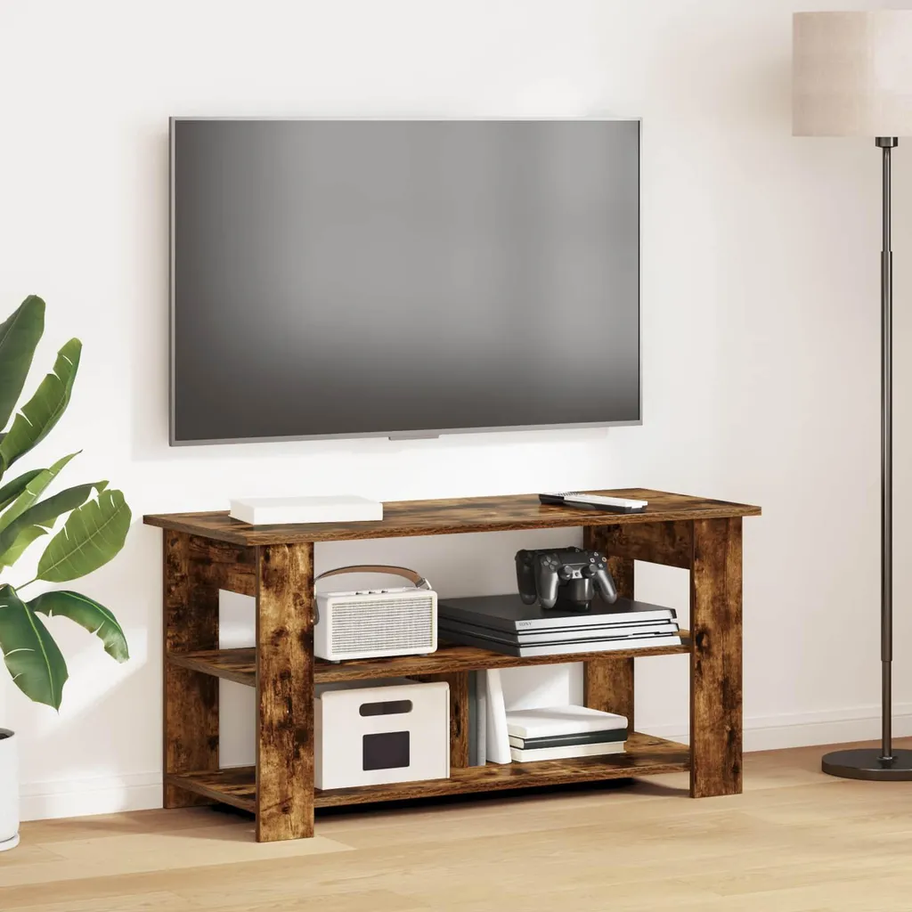 Maison Exclusive Mobile TV 100cm Rovere Affumicato | Facile Montaggio