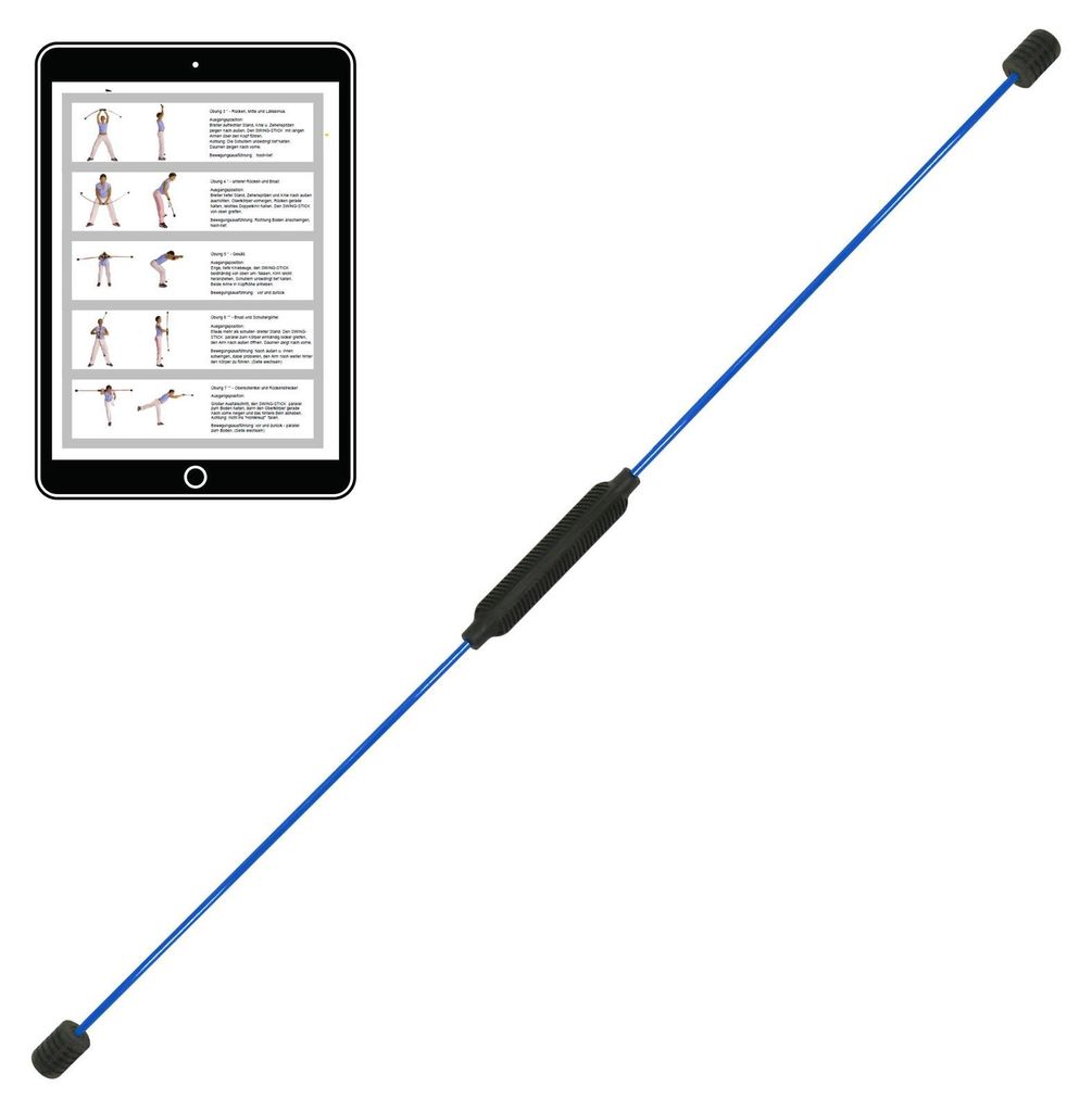 Best Sporting Schwingstab Fitness blau I Swingstick für Produktbild 