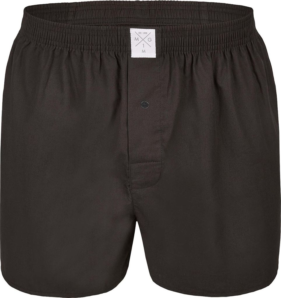 MG-1 Herren Boxer 6-Pack Classics - Uni Black - Größe L Produktbild 