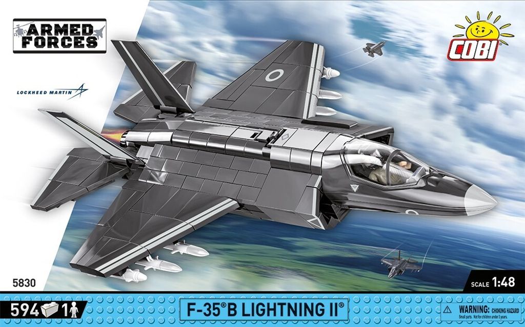 COBI Klemmbausteinset F-35B Lightning II Royal Air Force, Produktbild 