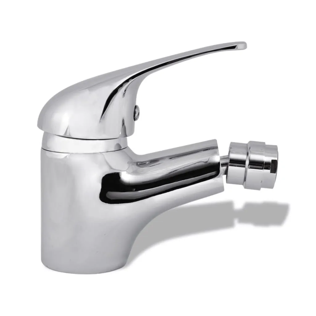 Mélangeur de bidet chromé vidaXL - Mitigeur sanitaire pour bidet (2 pcs.)