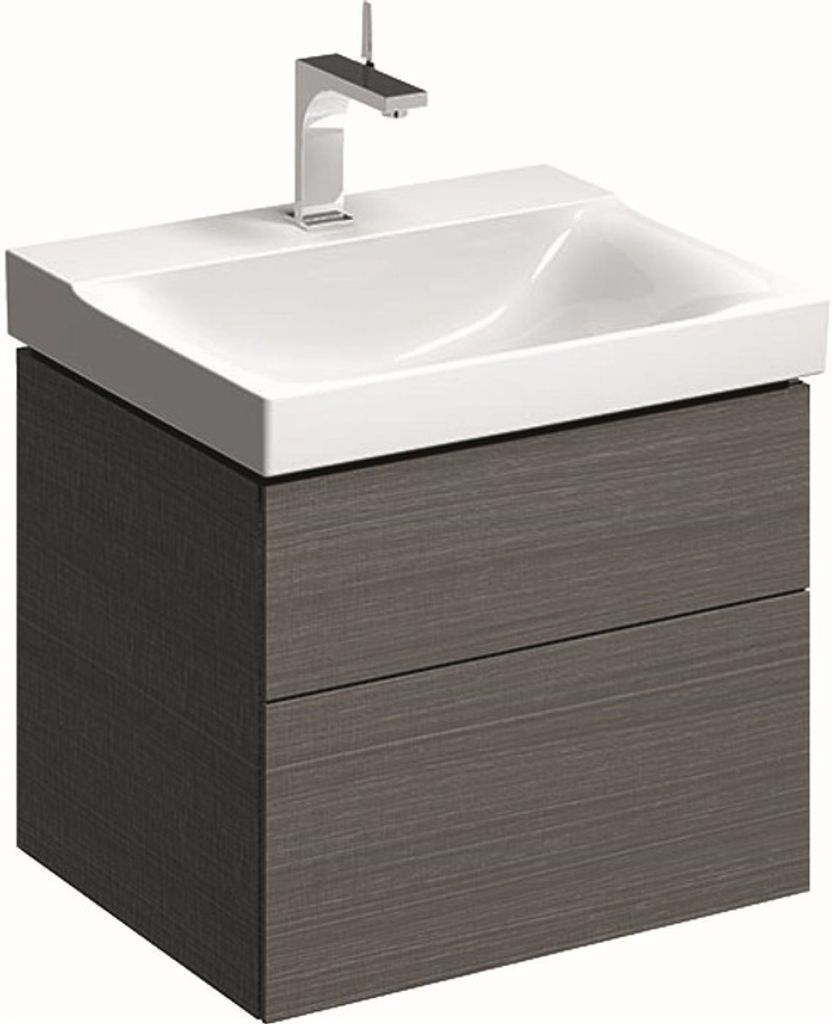 Geberit Xeno 2 Waschtischunterschrank 580x530x462mm, 2 Schubladen, 500.506.43.1