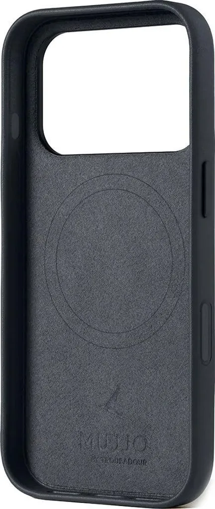 Coque iPhone 17 Pro Mujjo Gris pour un Usage Professionnel Chic - 8