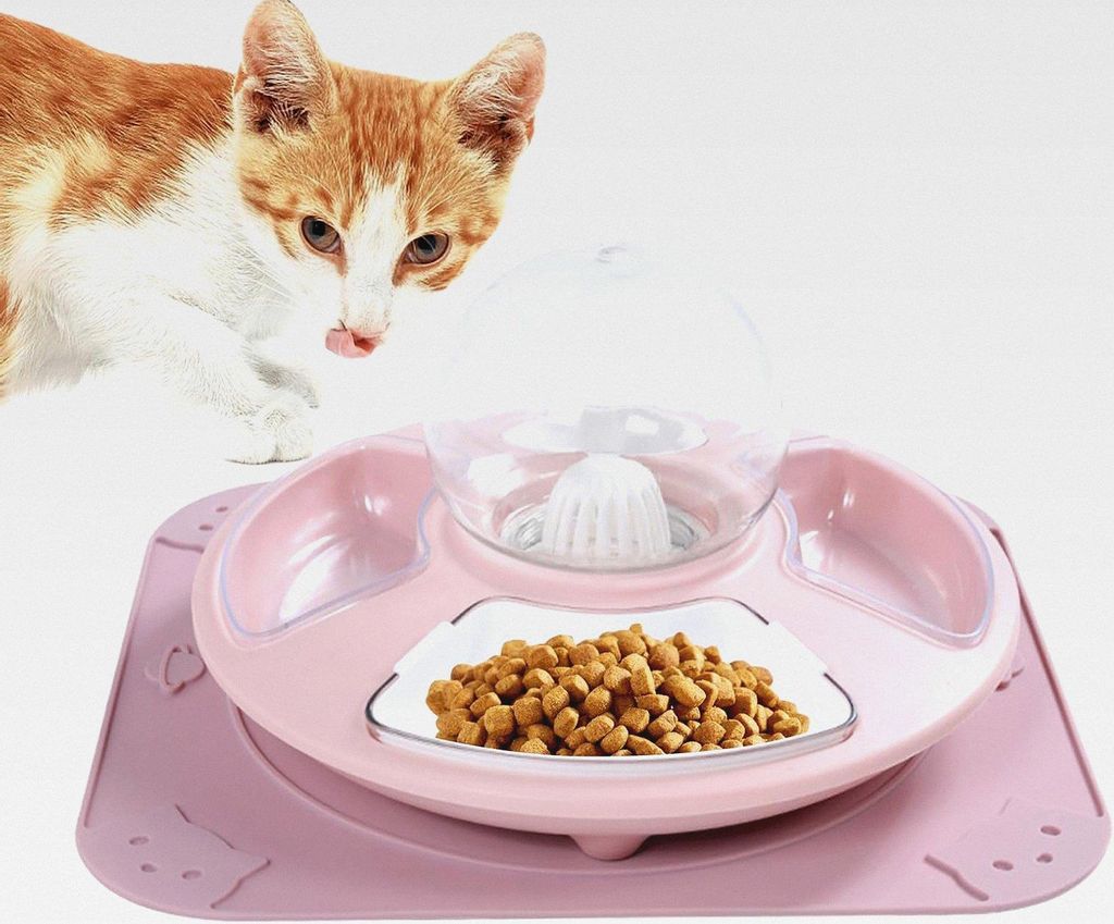Katzenfutternäpfe - Anzuchtschale Für Katzengras - Selbstnachfüllend rutschfest Vielseitiges Haustier Trinkgeschirr Für Zuhause