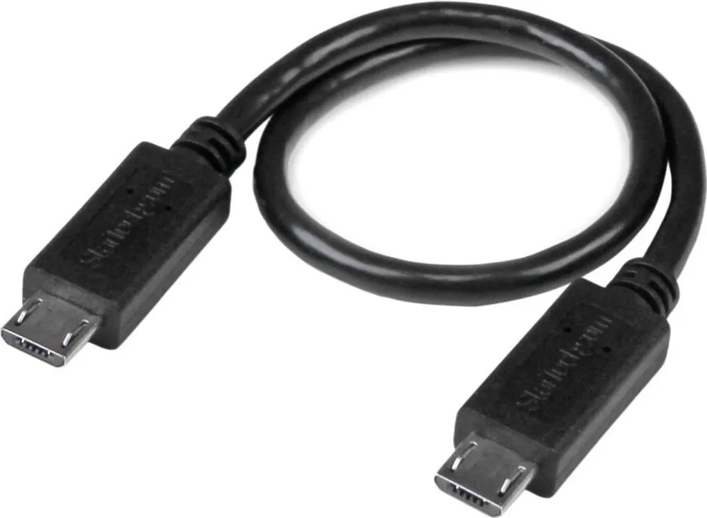 Cavo OTG StarTech Micro USB Maschio-Maschio 20cm | Backup Dati Sicuro