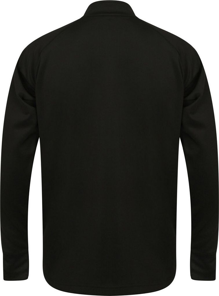 Finden & Hales - Trainingsjacke für Herren RW10102 (5XL) (Schwarz/Metall-Grau)