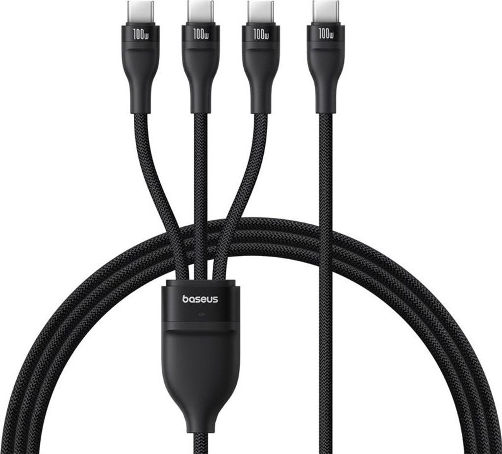 Baseus Flash Series Type C to C+C+C fast charging cable 480 Image du produit 