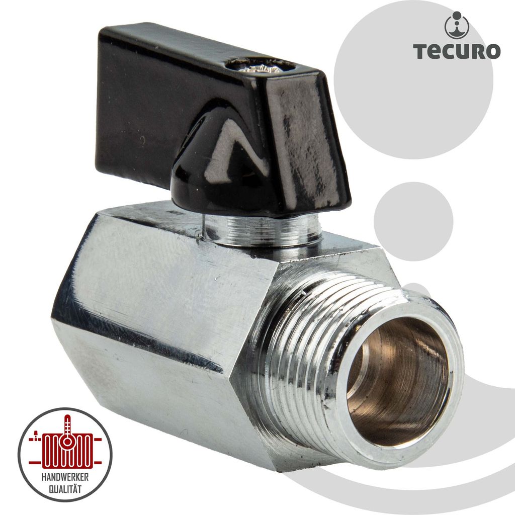 DN8 1/4″ Mini-Kugelhahn Aus 304 Edelstahl – NPT Innen-/Außengewinde, Absperrventil PN63