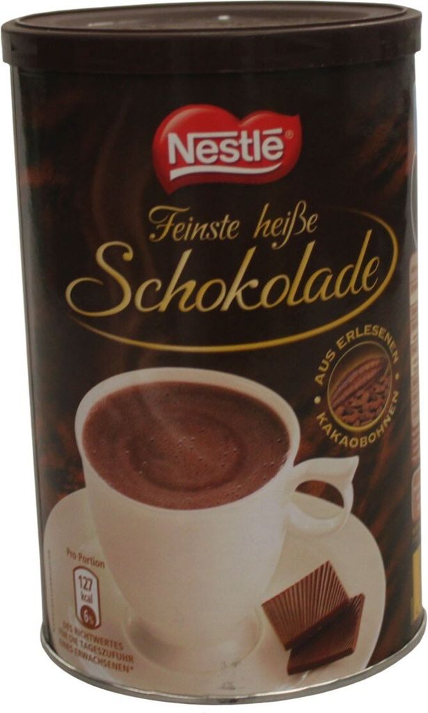 Nestlé Feinste Heisse Schokolade 32% Kakaoanteil cremig Produktbild 