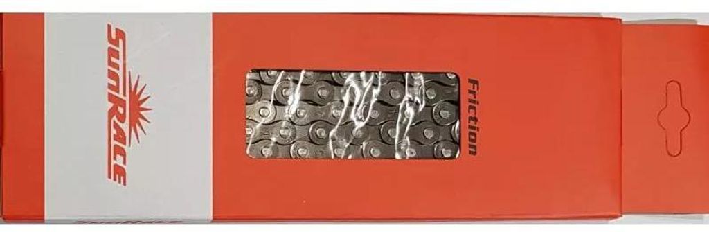 Sunrace Kette CNM22 Schwarz 18-21 Gang 6/7-fach 1/2x3/32 Produktbild 